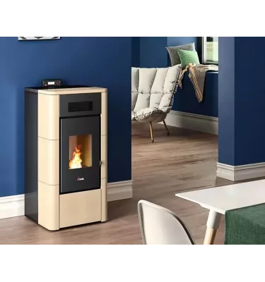 Cadel - piecyk na pellet Hydro River 16 jasnobrązowy 16,1 kW