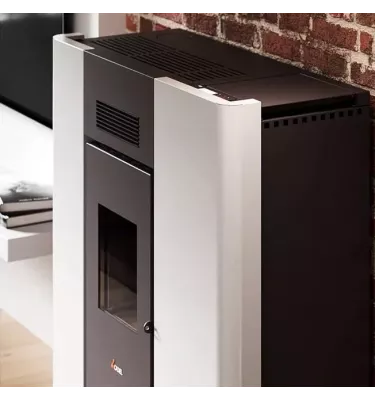 Cadel - piecyk na pellet Hydro Maya 16 biały 16,2 kW