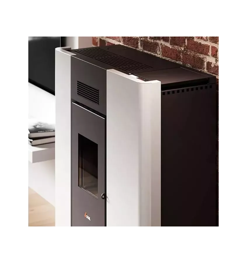 Cadel - piecyk na pellet Hydro Maya 16 biały 16,2 kW