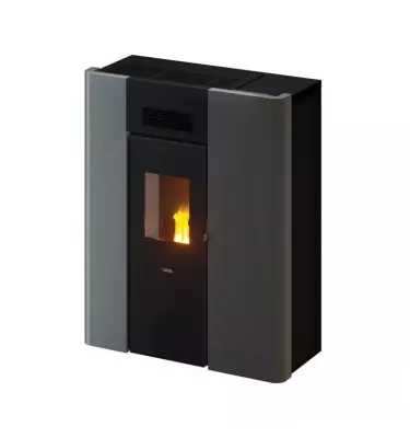 Cadel - piecyk na pellet Hydro Maya 24 szary Titanium 22,8 kW