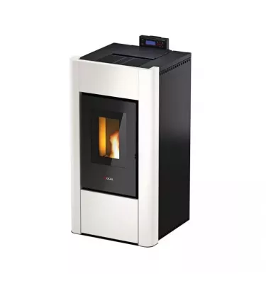 Cadel - piecyk na pellet Hydro Prince 12 biały 11,8 kW