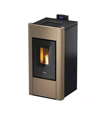 Cadel - piecyk na pellet Hydro Prince 12 jasnobrązowy 11,8 kW