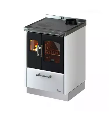 Cadel - kuchnia na drewno Smart 60 biały 6,5 kW