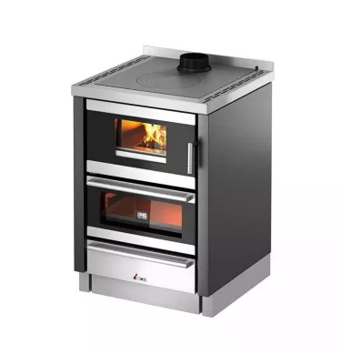 Cadel - kuchnia na drewno Kook 60 4.0 antracytowy 6,2 kW