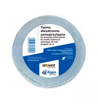 Isover - taśma dwustronna do montażu paroizolacji