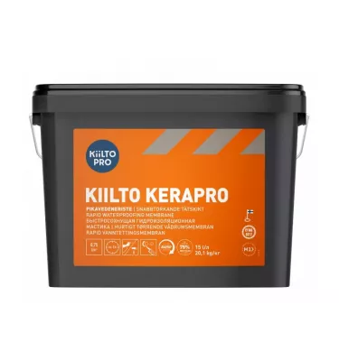 Kiilto - membrana wodoszczelna wzmocniona mikrowłóknami szybkoschnąca KeraPro
