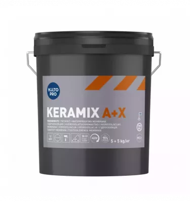 Kiilto - membrana wodoszczelna szybkoschnąca dwuskładnikowa Pro Keramix A+X