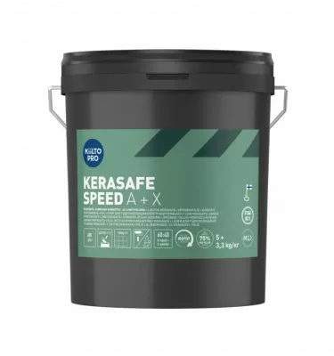 Kiilto - klej cementowy do folii hydroizolacyjnej dwuskładnikowy Pro KeraSafe Speed A+X
