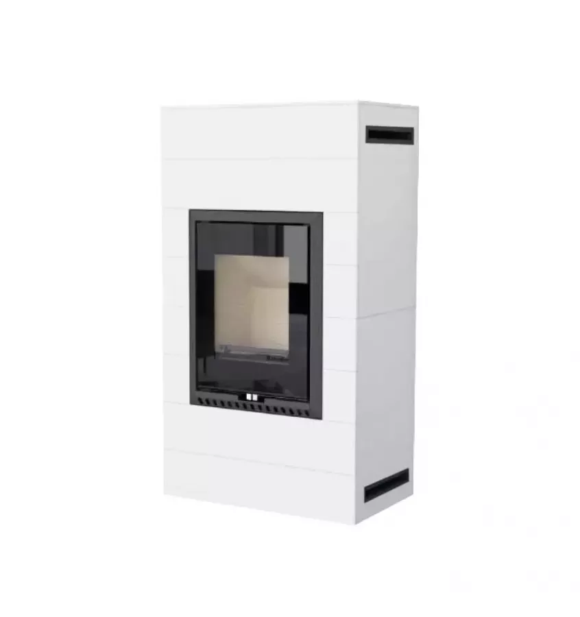 Thorma - piecyk na drewno Rivo Hottex biały 8,0 kW