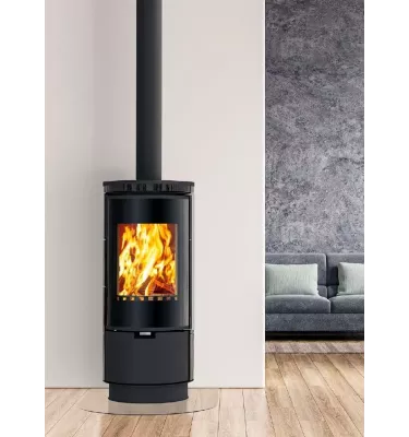 Thorma - piecyk na drewno Andorra Extra kamień Serpentino 7,5 kW