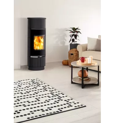 Thorma - piecyk na drewno Atika Plus kafel grafit 7,5 kW