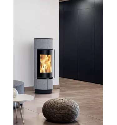 Thorma - piecyk na drewno Atika Plus kafel grafit 7,5 kW