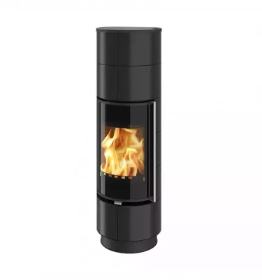 Thorma - piecyk na drewno Delia Extra kafel grafit 7,5 kW