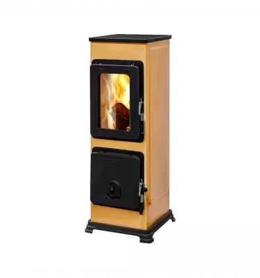 Thorma - piecyk na drewno Bozen AT cappuccino 5,0 kW