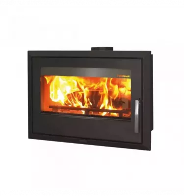 Thorma - wkład kominkowy na drewno Landscape czarny 11,0 kW