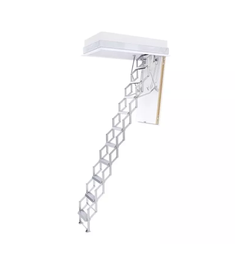 Roto - schody strychowe nożycowe Ecco - aluminium