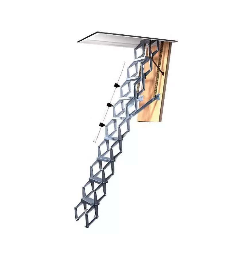 Roto - schody strychowe nożycowe Exklusiv - aluminium