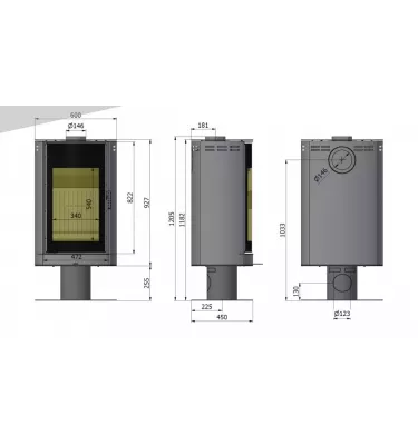 Hajduk - piec wolnostojący Arco F1