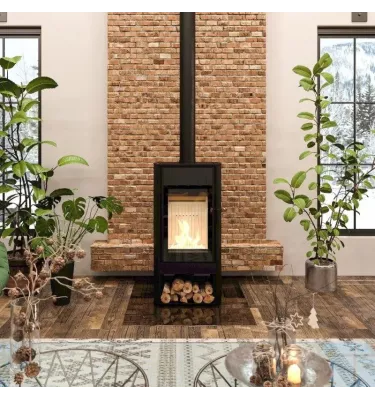 Hajduk - piec wolnostojący na drewno Rectan F2 7,0 kW