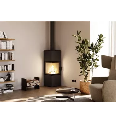 Hajduk - piec wolnostojący na drewno Pixel L 7,0 kW