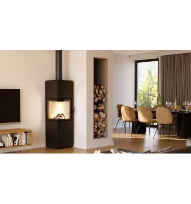 Hajduk - piec wolnostojący na drewno Pixel XL 7,0 kW