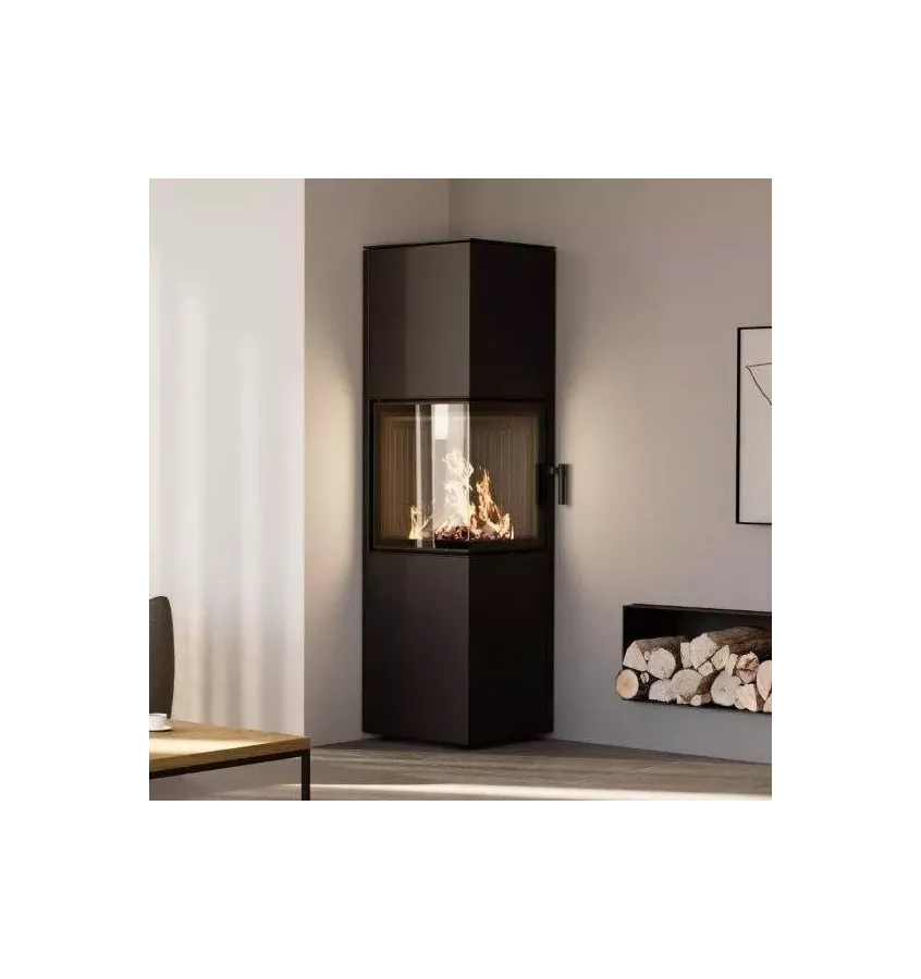 Hajduk - piec wolnostojący na drewno Pixel XXL 7,0 kW