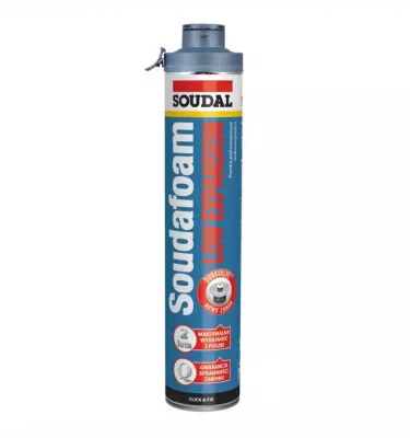 Soudal - pianka pistoletowa niskorozprężna Soudafoam LE Click&Fix