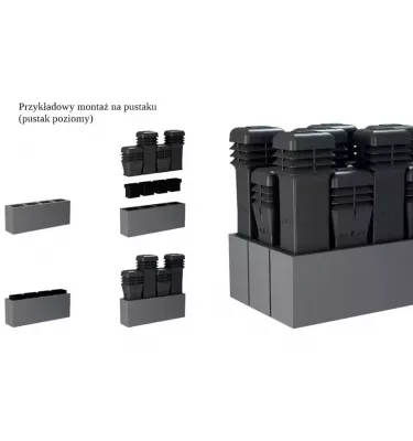 Schiedel - nasada kominowa Eco Went