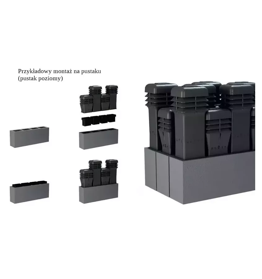 Schiedel - nasada kominowa Eco Went
