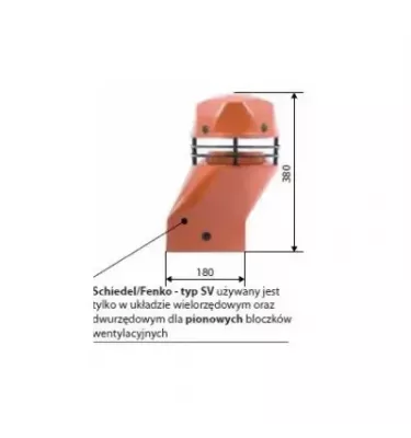 Schiedel - nasada hybrydowa Fenko SV