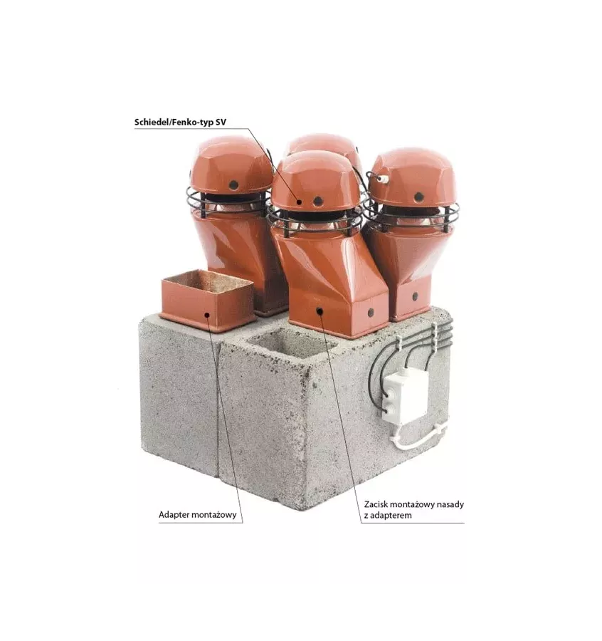 Schiedel - nasada hybrydowa Fenko SV