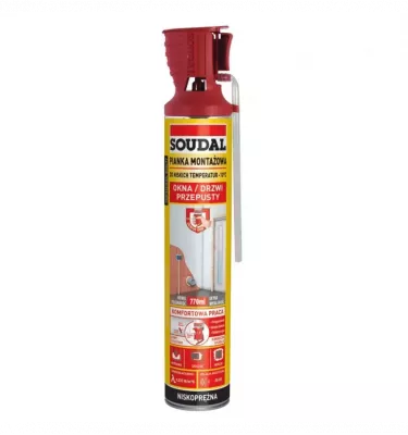 Soudal - pianka montażowa Genius Gun do -10°C