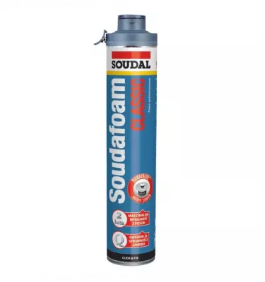 Soudal - pianka montażowa Soudafoam Classic Click&Fix