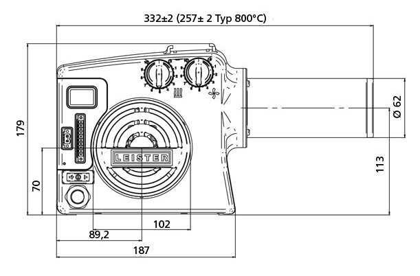Wymiary Hotwind Premium