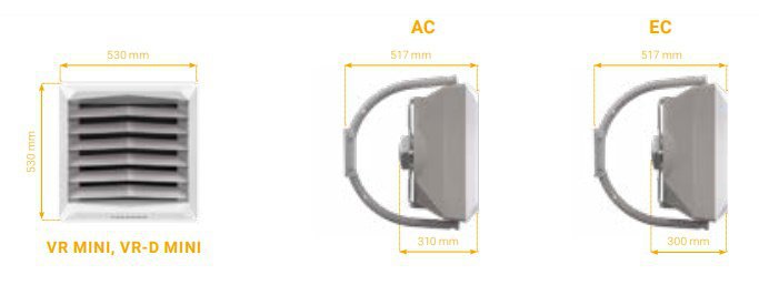 Wymiary VR Mini