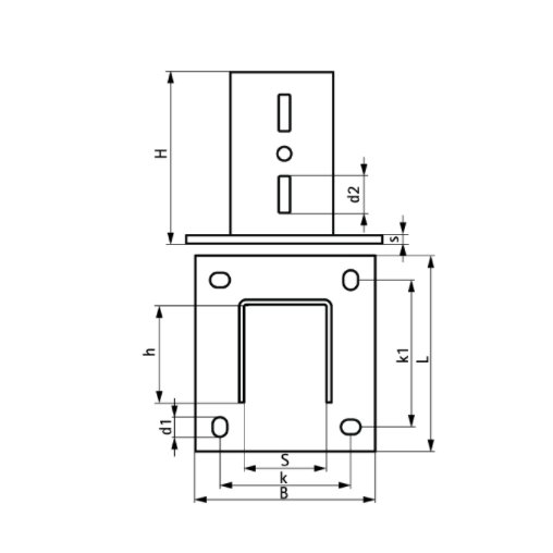 floor holder uchwyt podłogowy