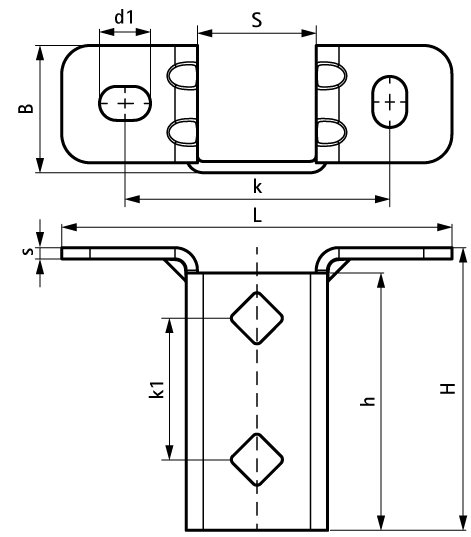 kątowniki konstrukcyjne 90