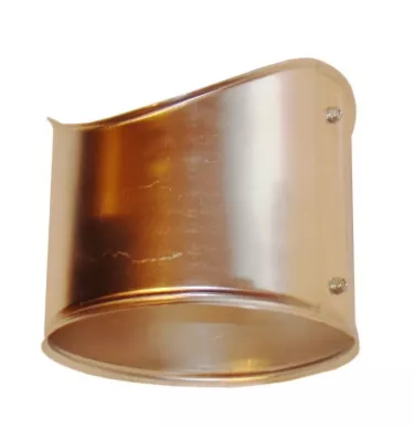 Xplo - płaszcz ochronny z blachy aluminiowej - króciec 