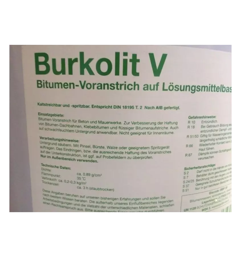 Bauder - Burkolit V -pohjustusemulsio