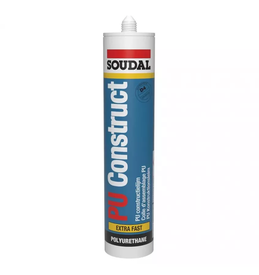 Soudal - klej poliuretanowy Pu Construct Extra Fast