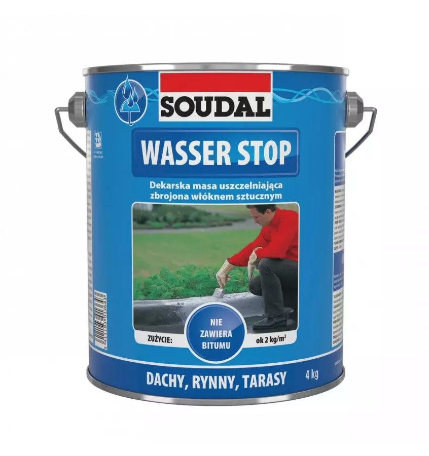 Soudal - powłoka do impregnacji dachów Wasser Stop
