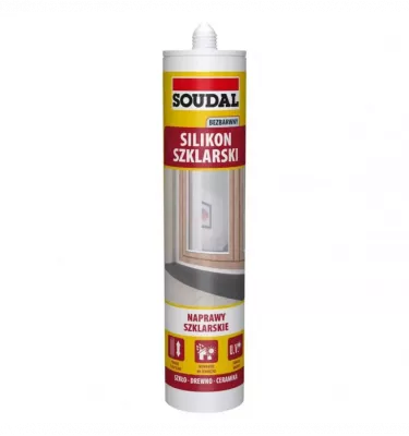 Soudal - lasisilikonia