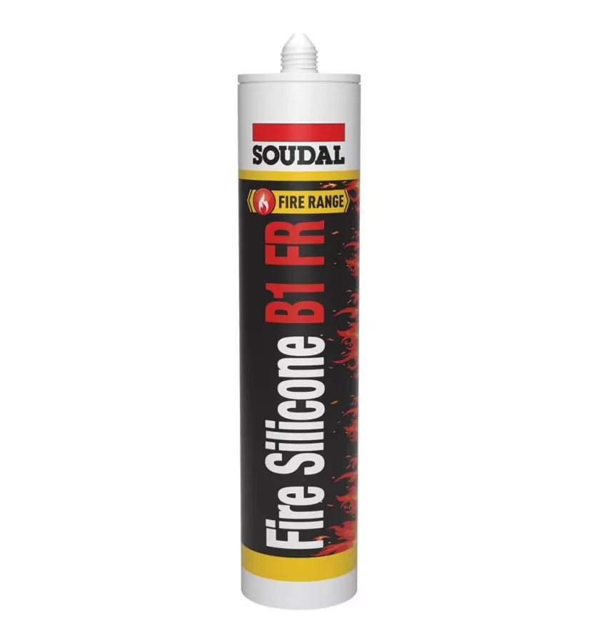Soudal - Fire Silicone B1 FR palonkestävä silikoni