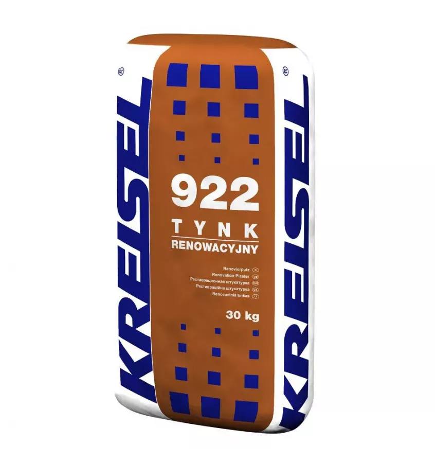 Kreisel - saneerausjärjestelmä, korjausrappaus 922