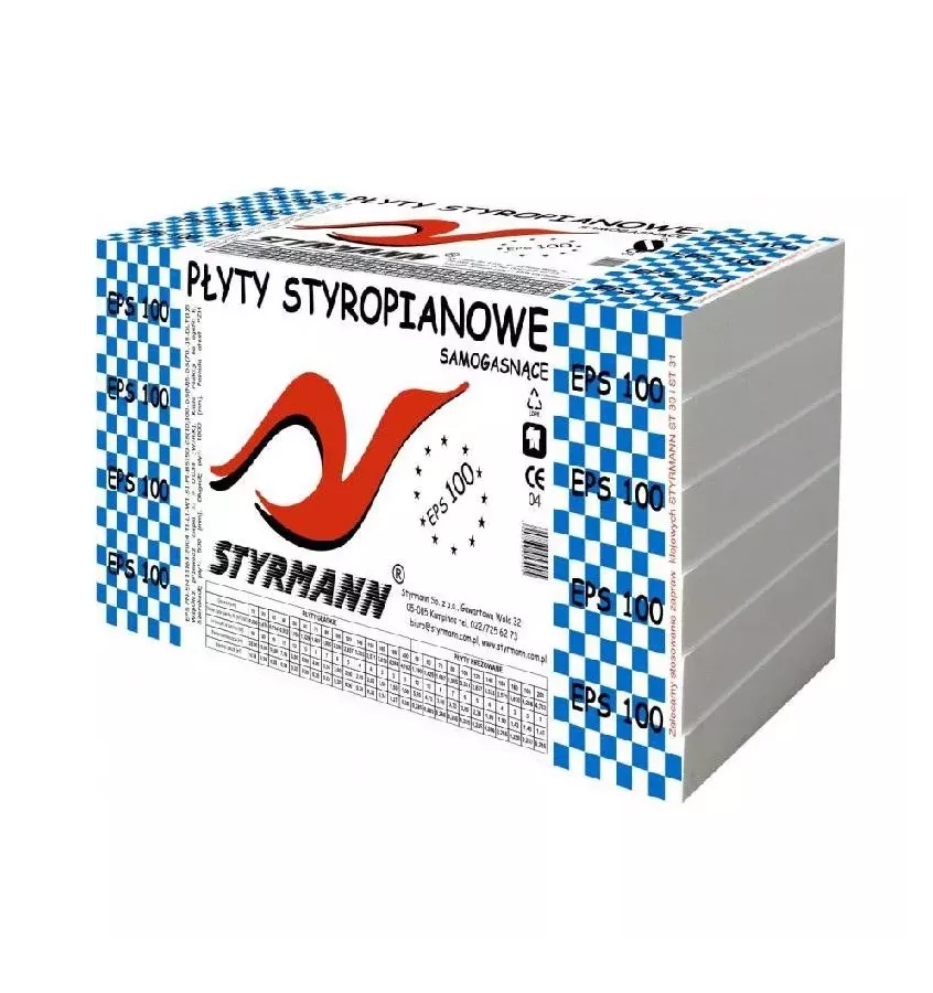 Styrmann - styropian EPS 100 - 038