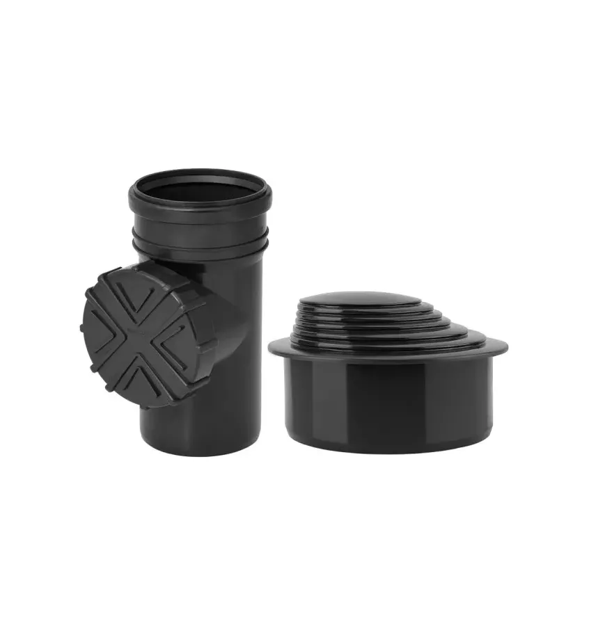 Galeco - neliömäinen PVC-järjestelmä - pystysuora tarkastus pienennyksellä