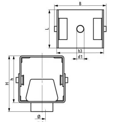 Walraven - izolator elastomerowy VibraTek HR-1