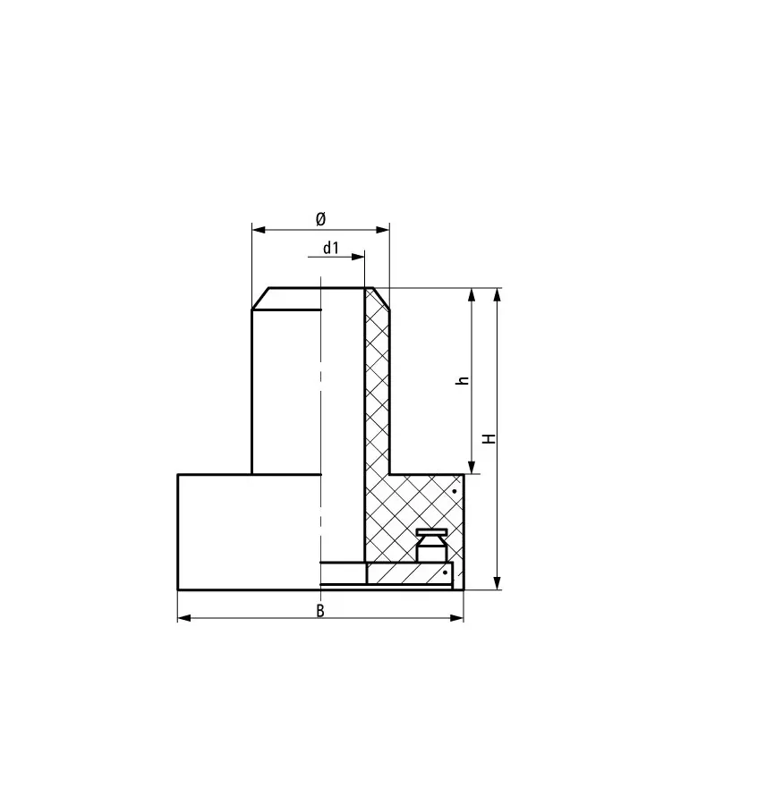Walraven - amortyzator elastomerowy VibraTek SA-1