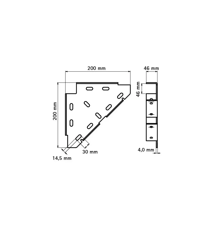 Walraven - kątownik montażowy BIS RapidStrut (BUP1000)