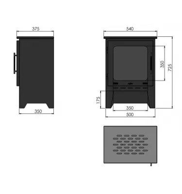 Infire - biokominek Incoza 1